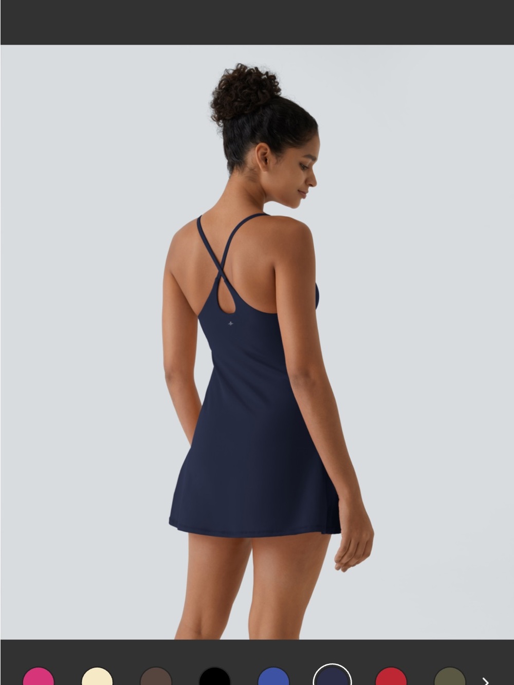 HALARA Navy Blue Swim Dress - Picture 3 of 4